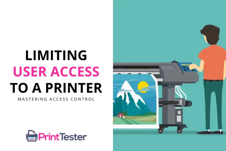 Limiting User Access to a Printer: Mastering Access Control