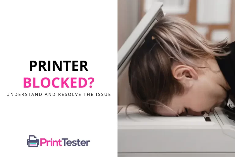 Printer Blocked: Understanding and Resolving the Issue