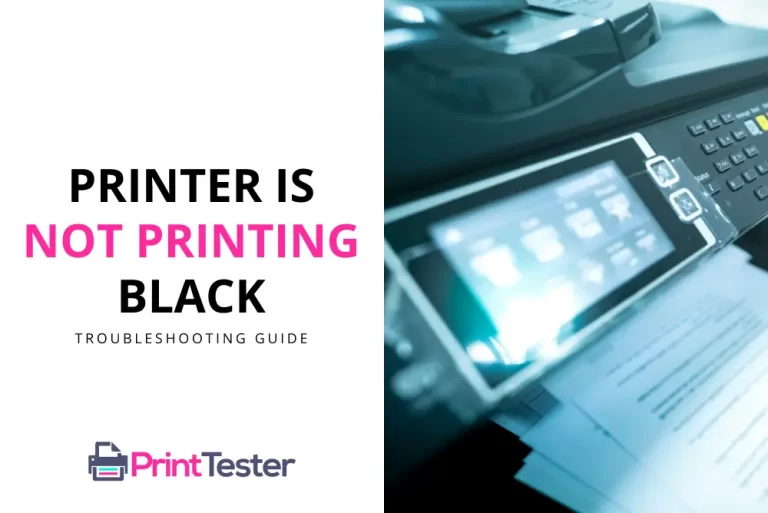 When Your Printer is Not Printing Black: Troubleshooting Guide