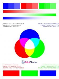 Print RGB Test Page