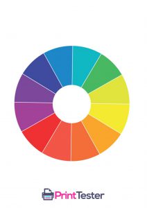 Print Simple Color Test Page