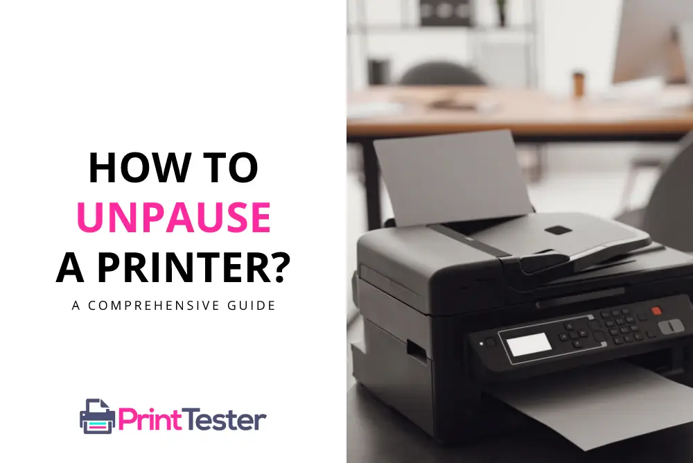 How to Unpause a Printer?