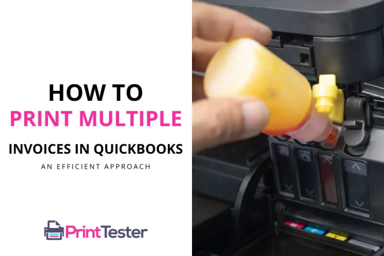 How to Print Multiple Invoices in QuickBooks: An Efficient Approach