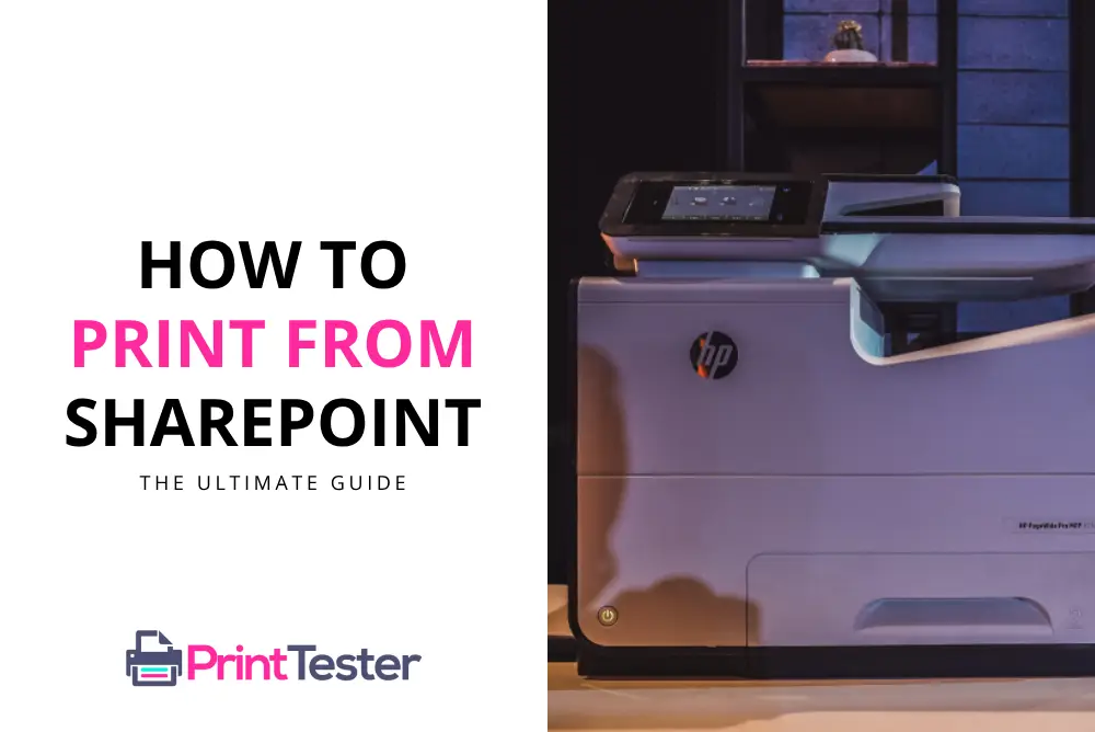 How to Print from SharePoint
