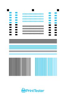 Printer Alignment Test Page by PrintTester